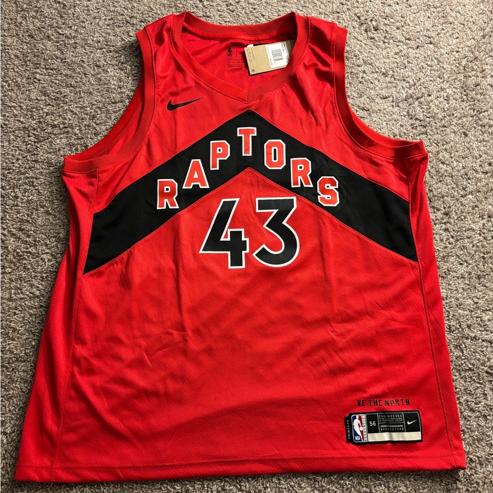 Brand new Nike Toronto Raptors jersey